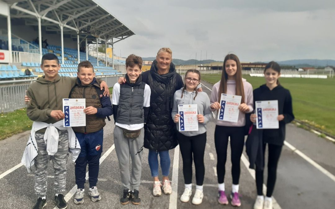 Општинско такмичење у атлетици