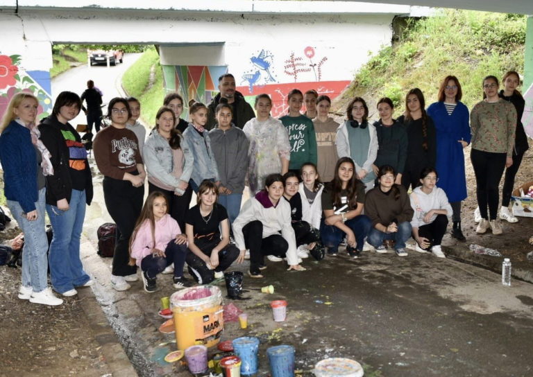 Израда мурала – „Магични врт“