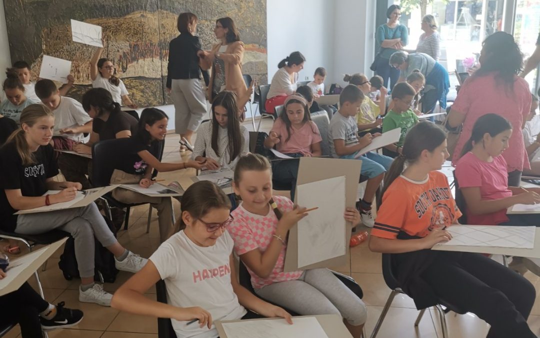 Ликовна радионица у галерији „Сретен Стојановић“