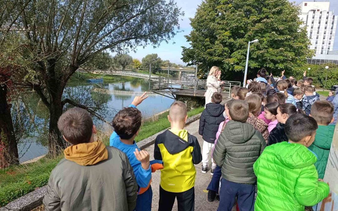 Шетња уз ријеку Сану — учење у покрету