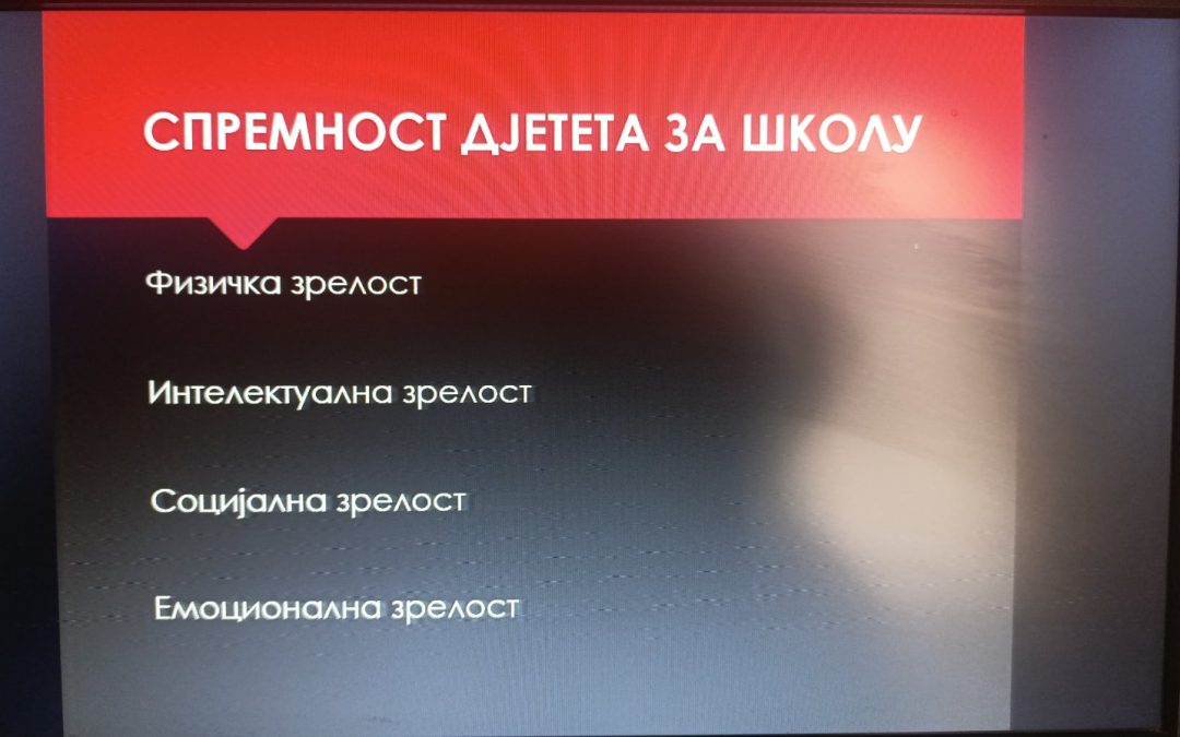 Припрема будућих првачића почиње у понедјељак